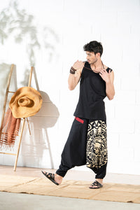 Fate Weaver Printed Harem Pants
