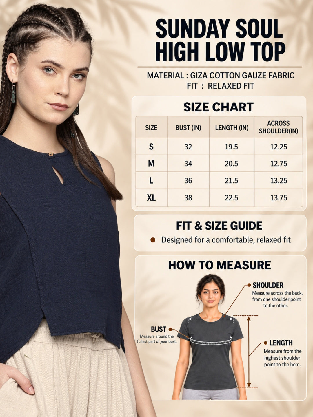 Sunday Soul High Low Top