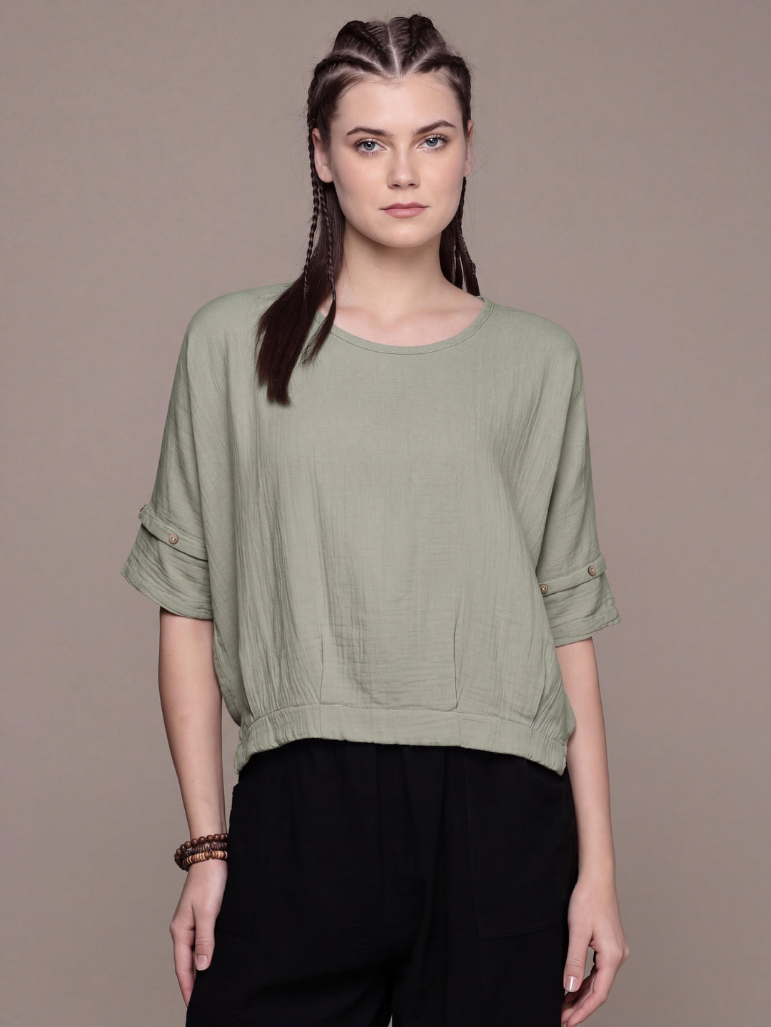 Boho Batwing Boxy Top