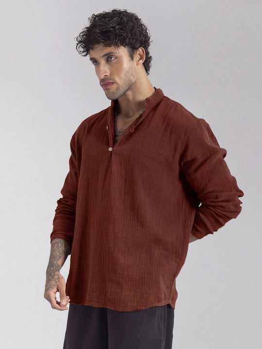 Cabana Crinkle Kurta
