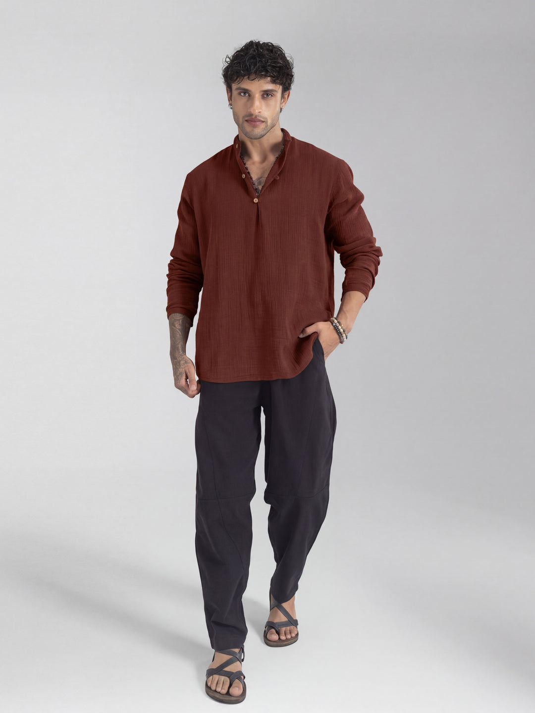 Cabana Crinkle Kurta