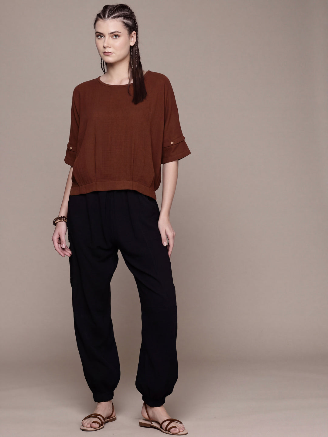 Boho Batwing Boxy Top