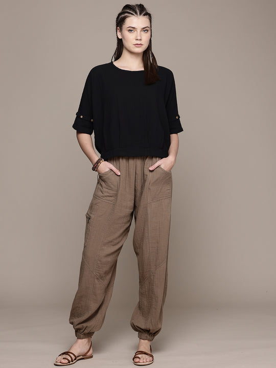 Boho Batwing Boxy Top