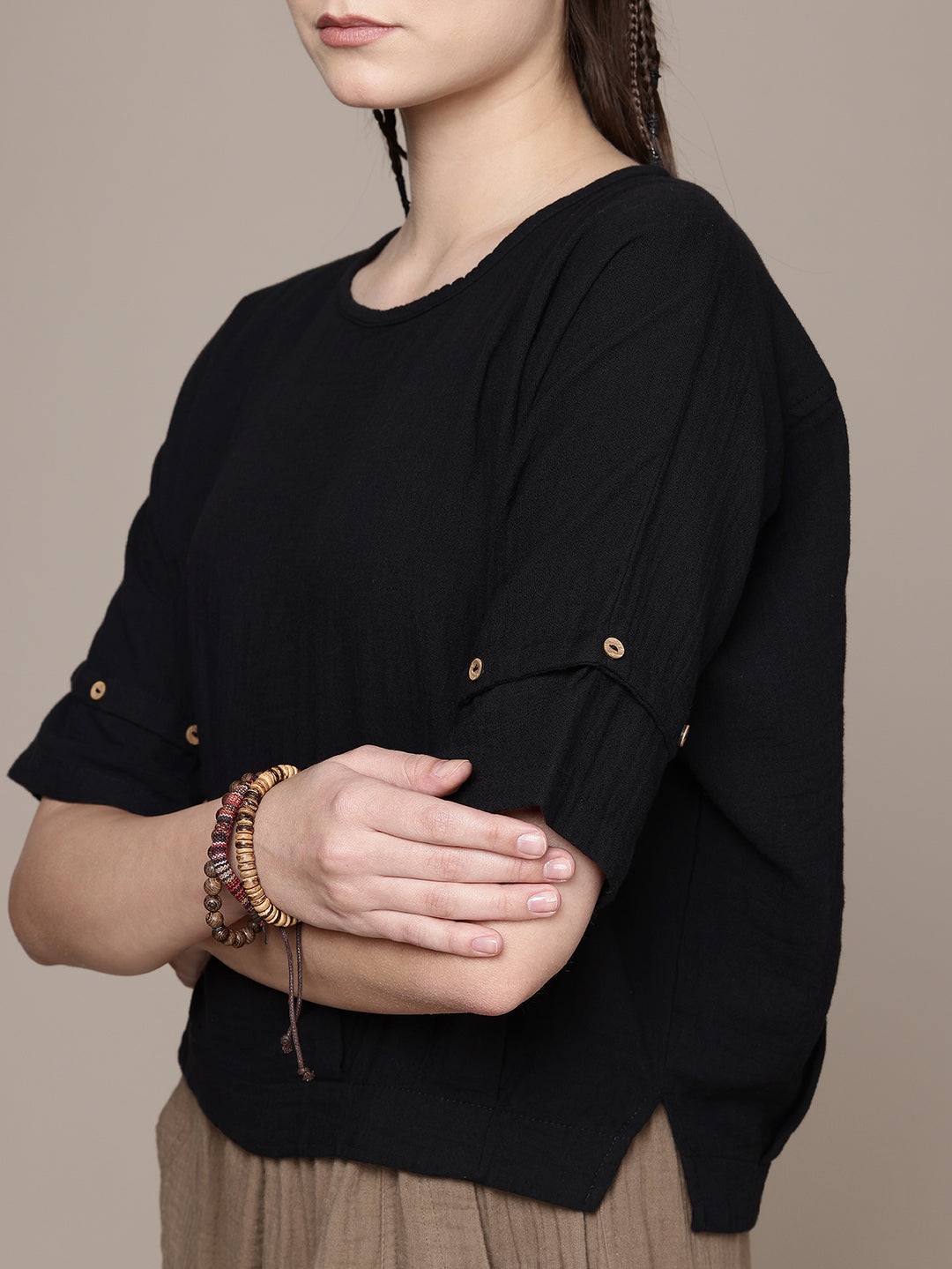 Boho Batwing Boxy Top