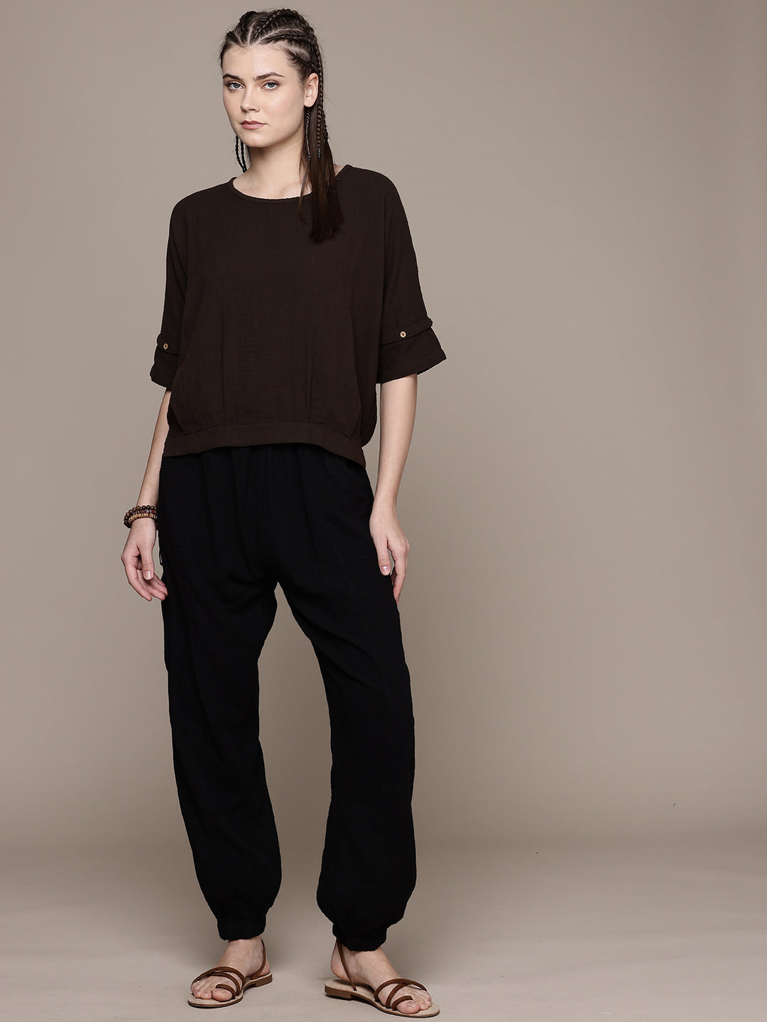 Boho Batwing Boxy Top