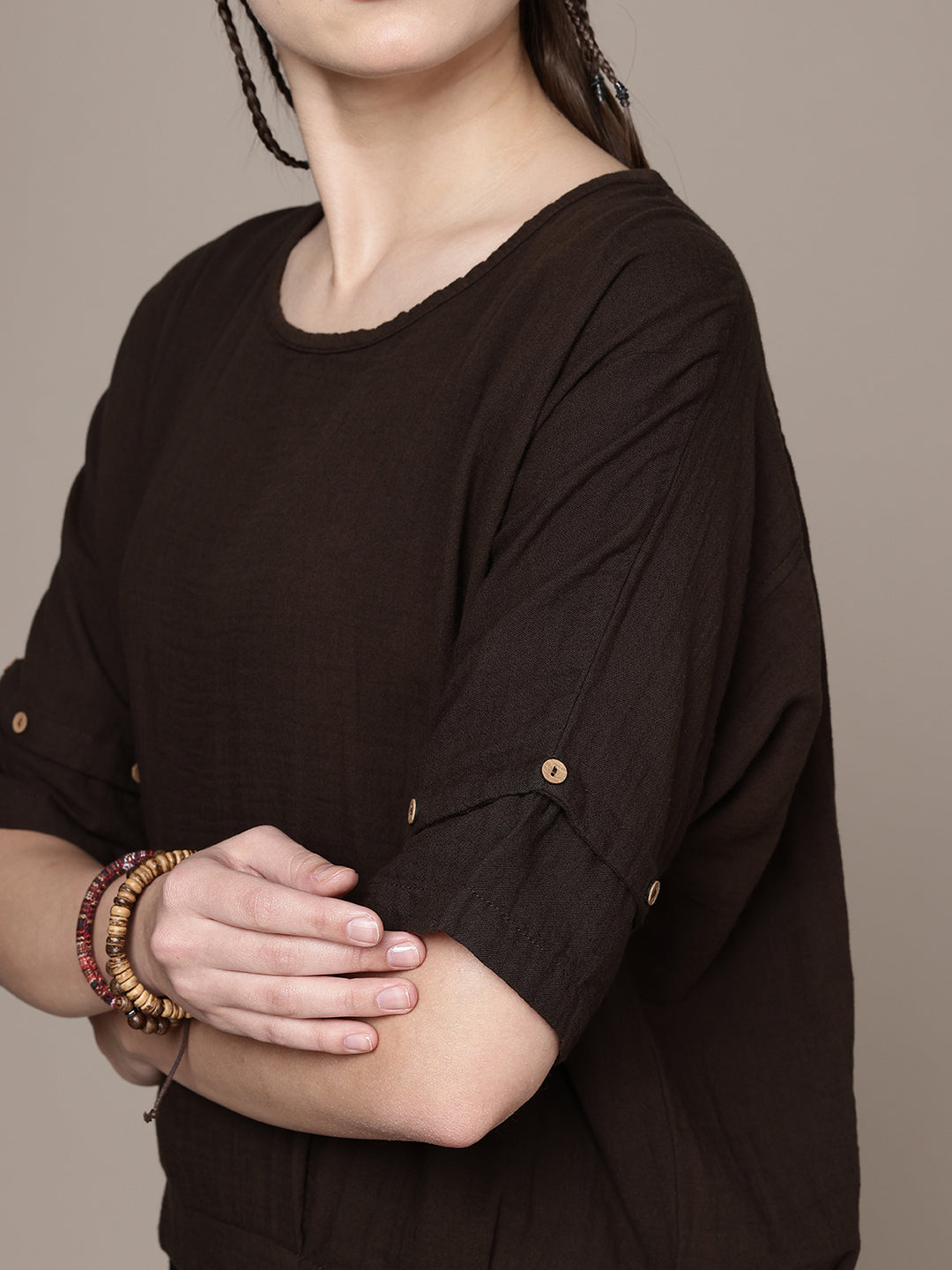 Boho Batwing Boxy Top