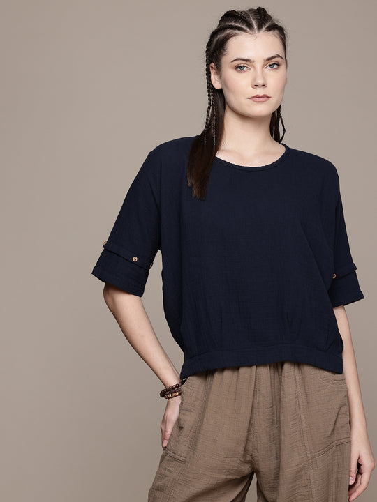Boho Batwing Boxy Top