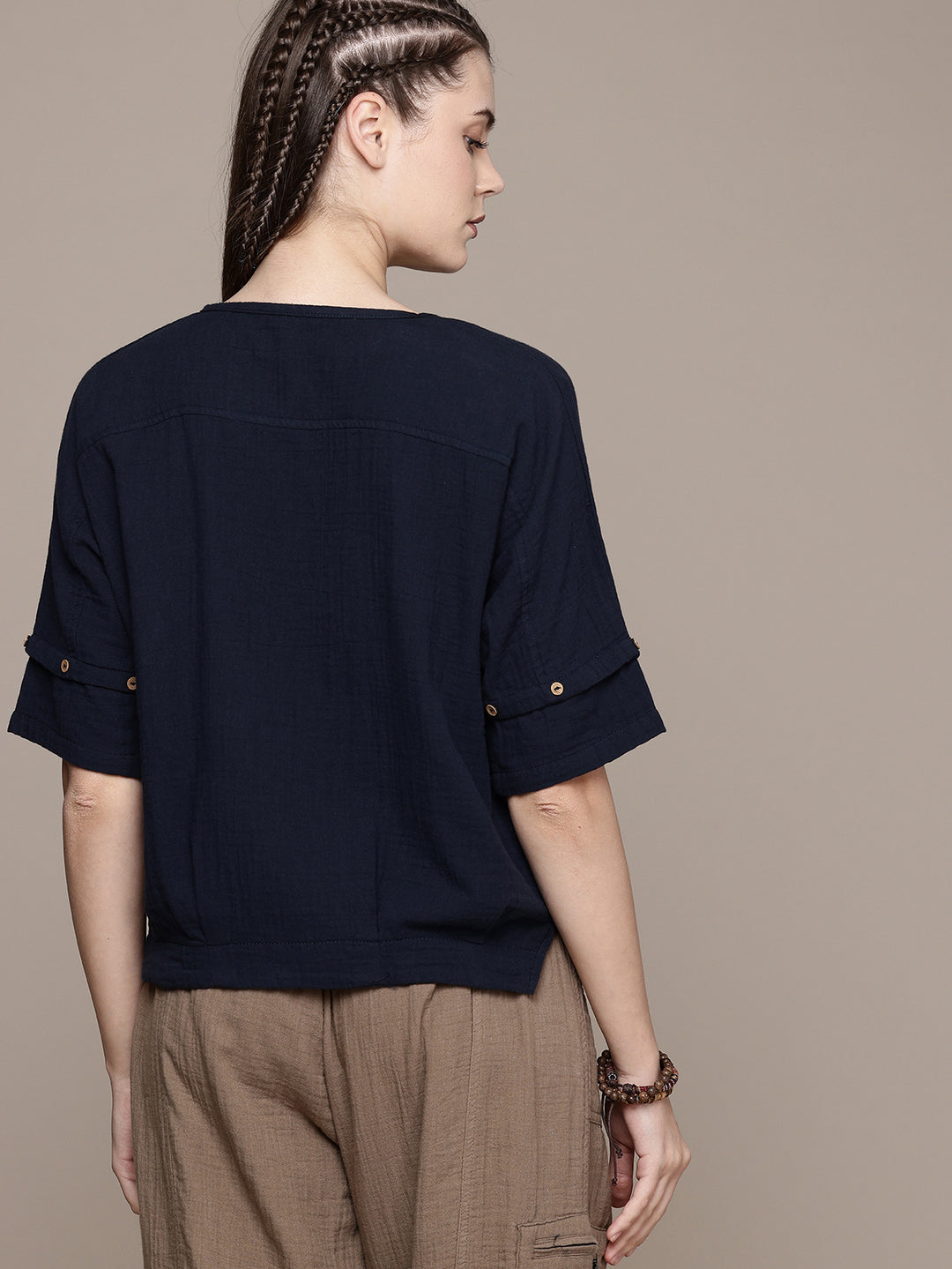 Boho Batwing Boxy Top