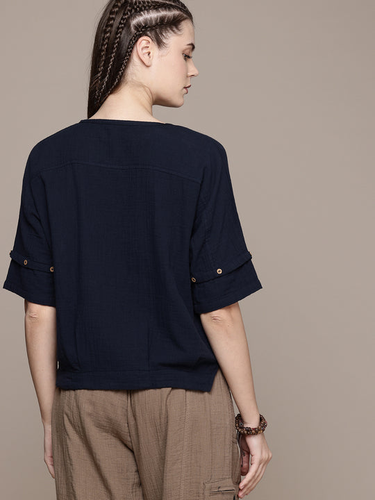 Boho Batwing Boxy Top