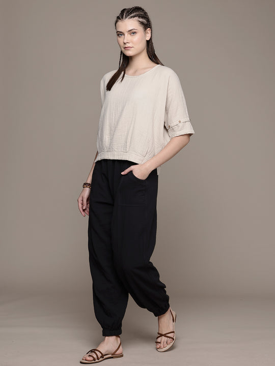 Boho Batwing Boxy Top
