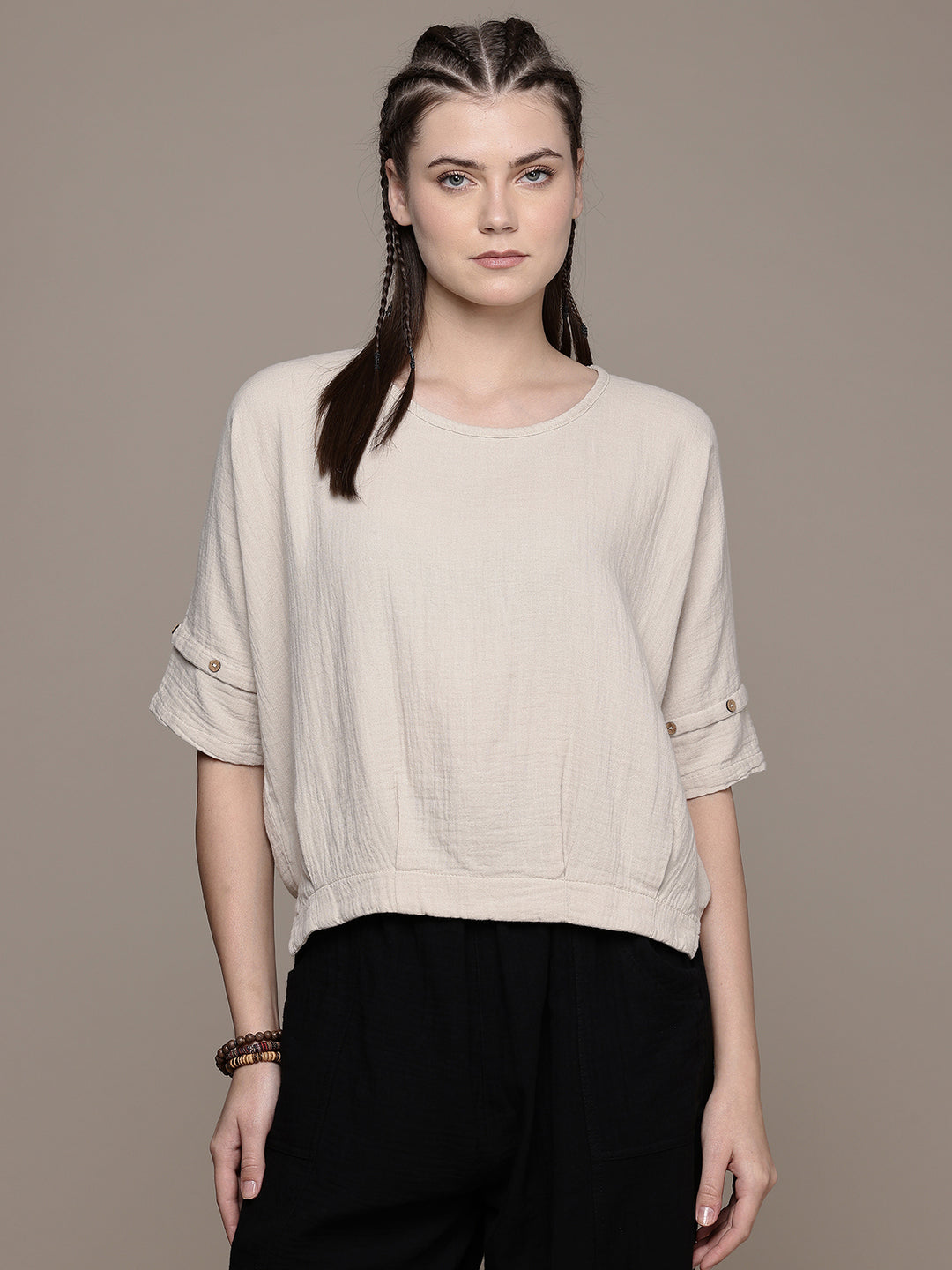Boho Batwing Boxy Top