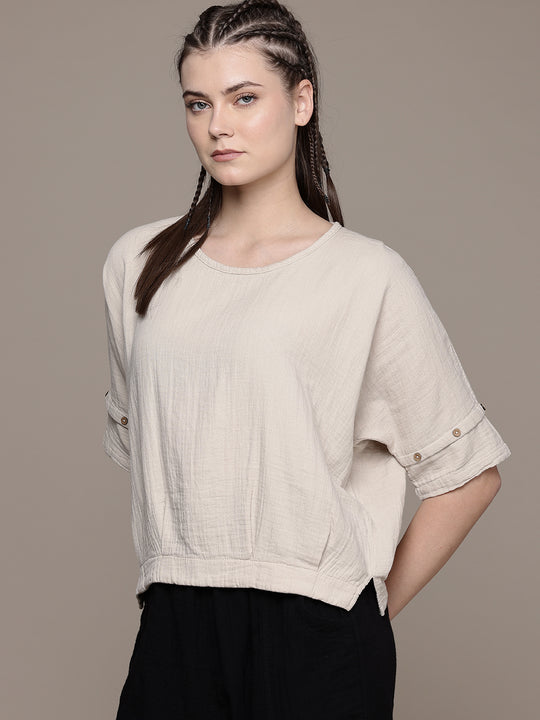 Boho Batwing Boxy Top