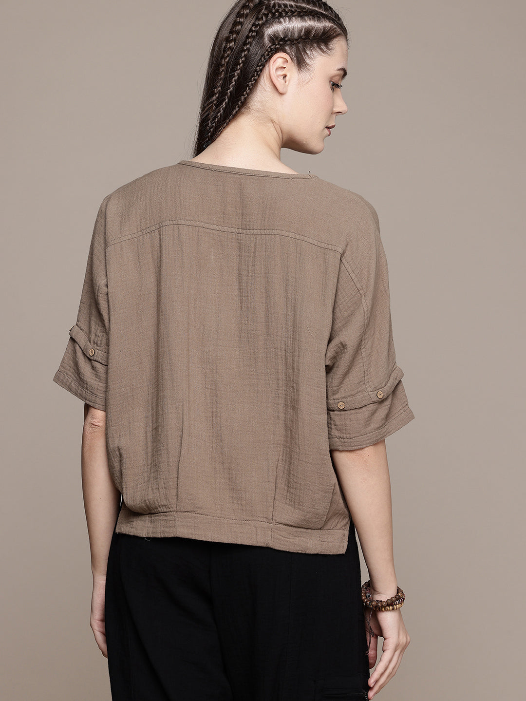 Boho Batwing Boxy Top