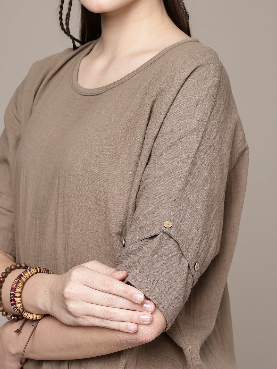 Boho Batwing Boxy Top