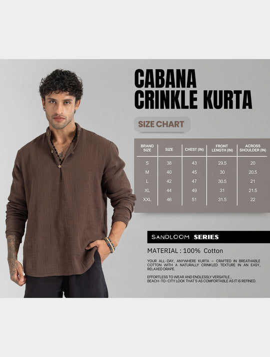 Cabana Crinkle Kurta
