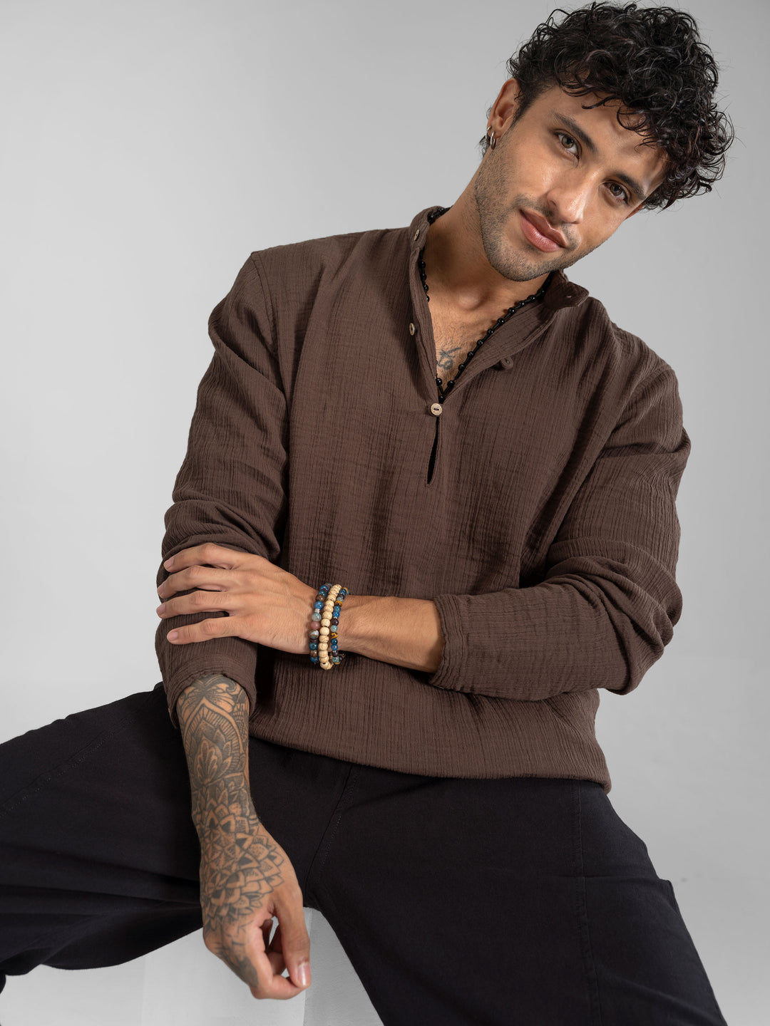 Cabana Crinkle Kurta