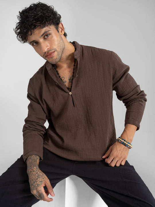 Cabana Crinkle Kurta