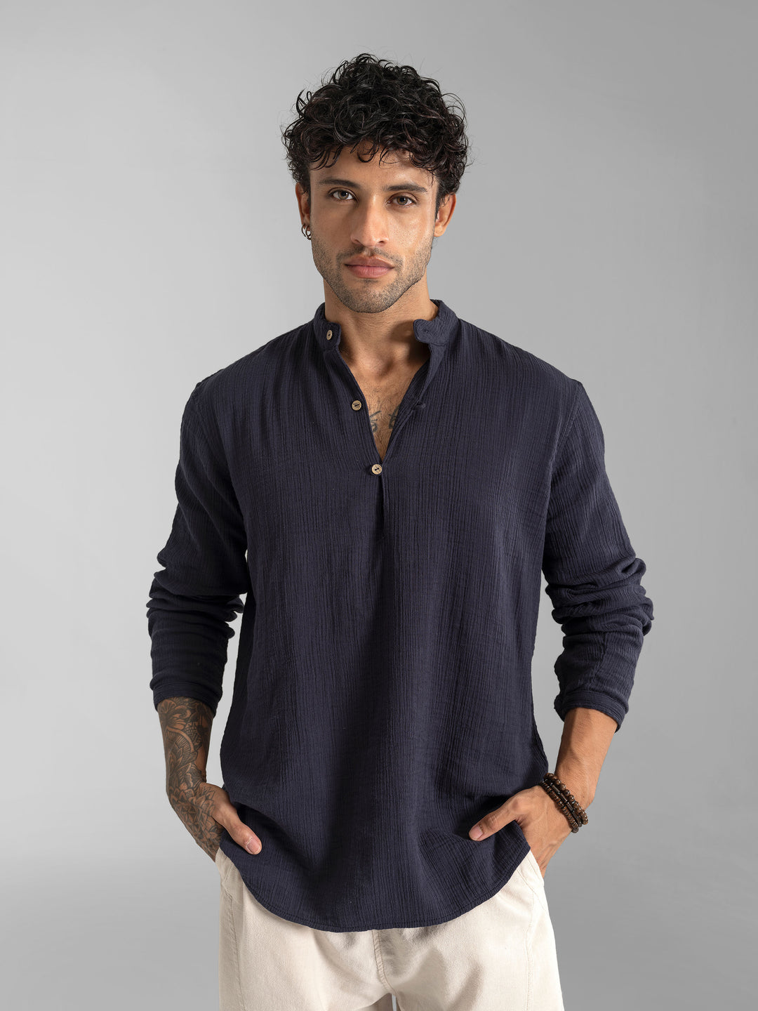 Cabana Crinkle Kurta