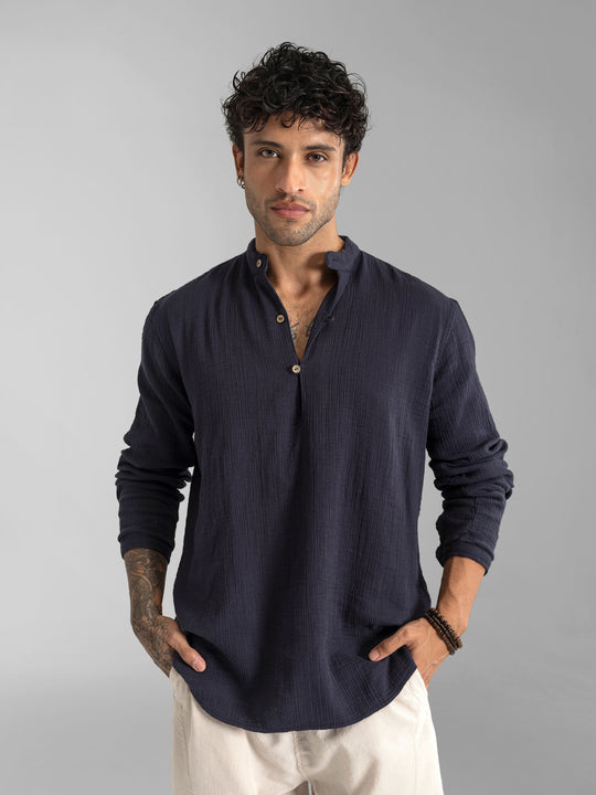 Cabana Crinkle Kurta