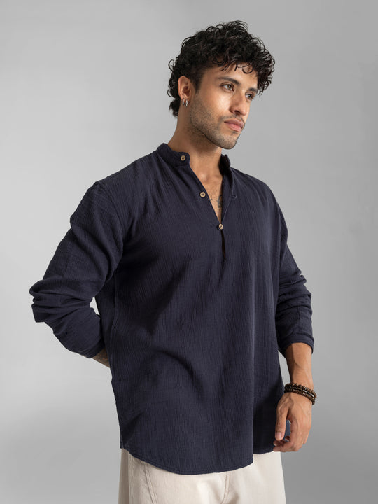 Cabana Crinkle Kurta