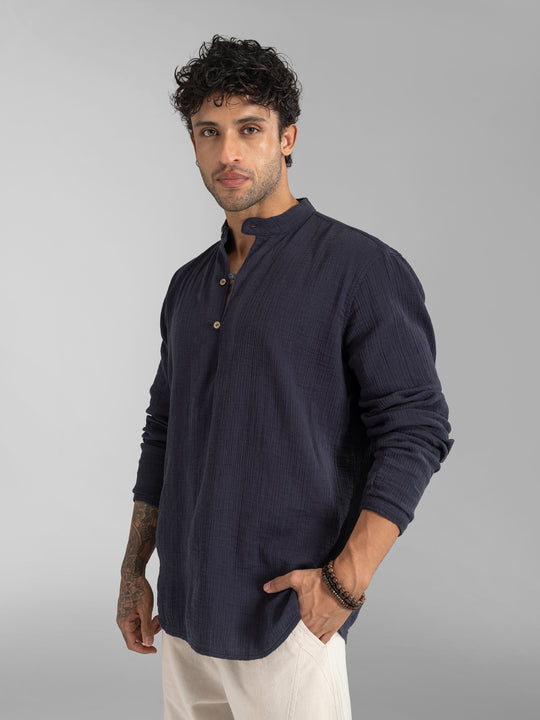 Cabana Crinkle Kurta