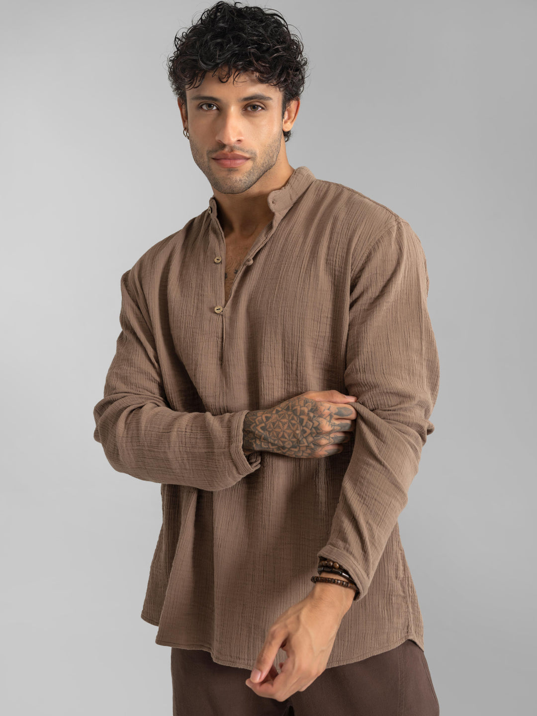 Cabana Crinkle Kurta