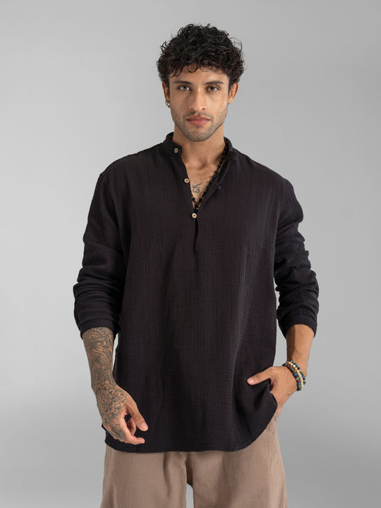 Cabana Crinkle Kurta