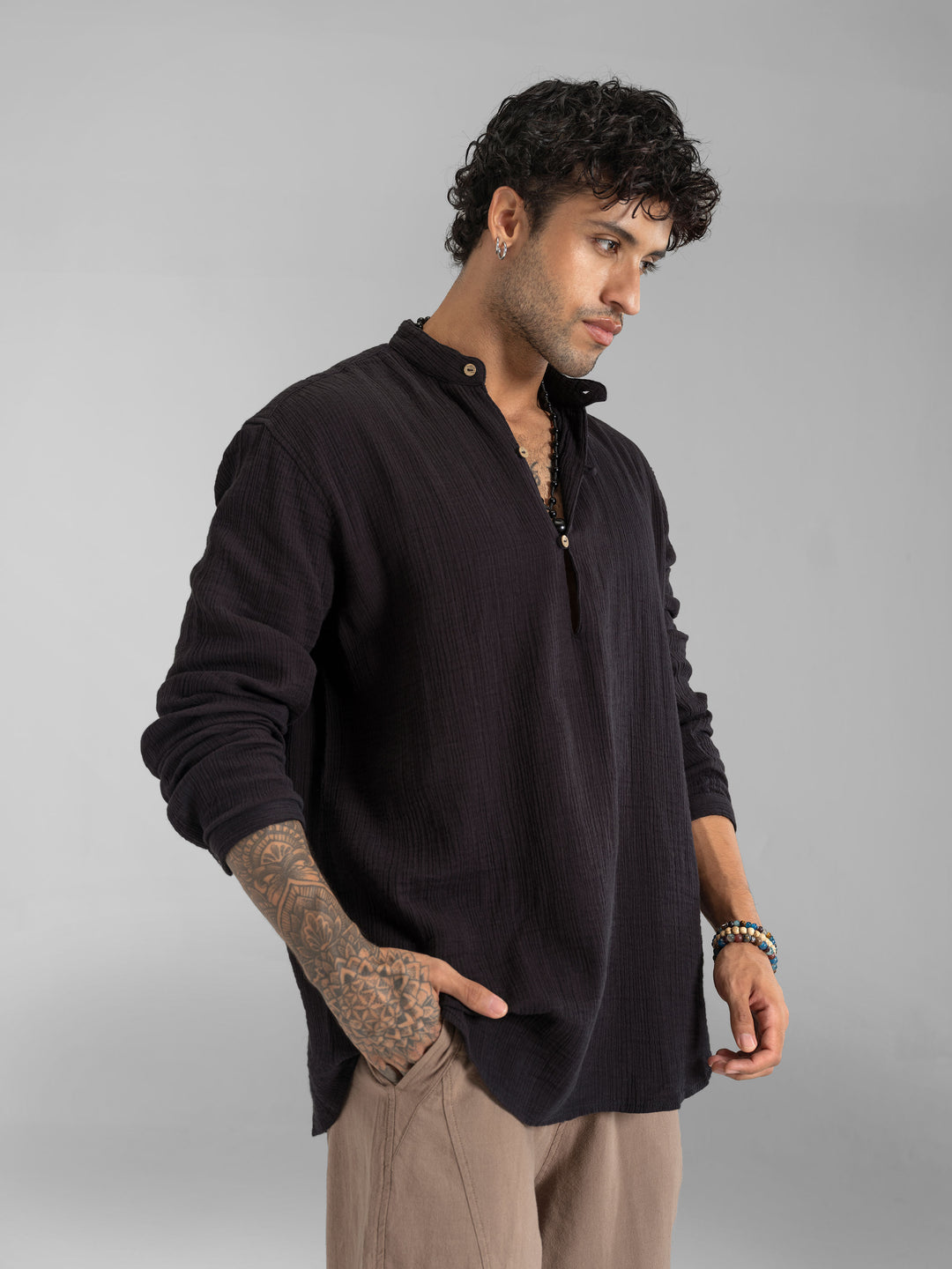 Cabana Crinkle Kurta