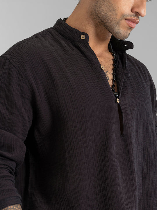 Cabana Crinkle Kurta