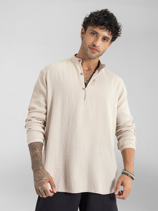 Cabana Crinkle Kurta