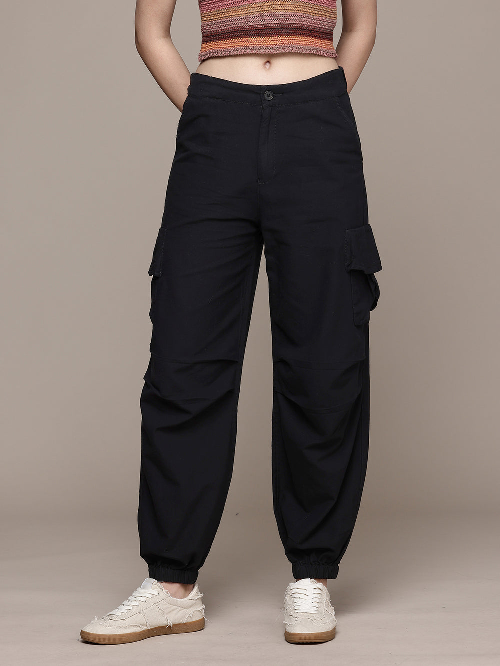 Freeform Adaptive Waist Parachute Pants