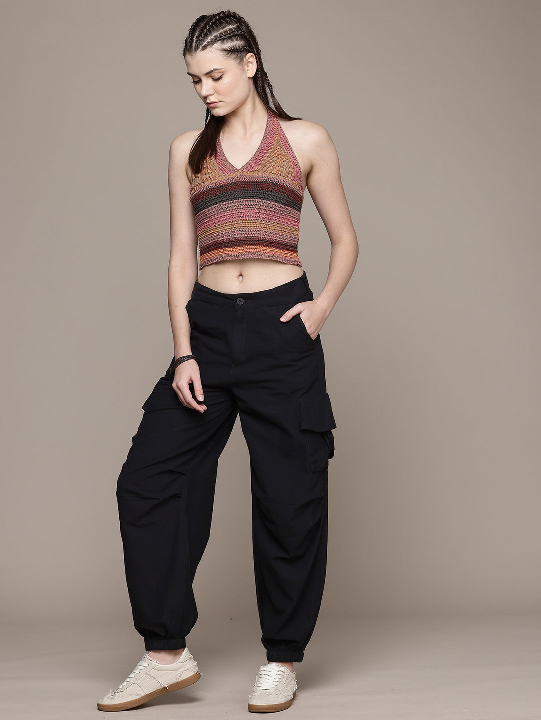 Freeform Adaptive Waist Parachute Pants