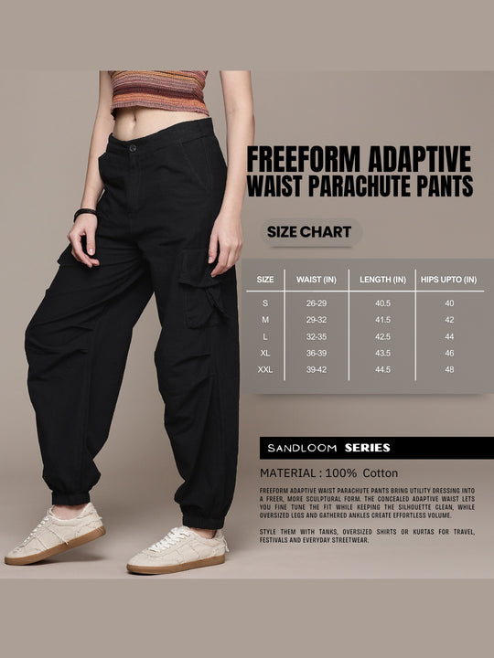 Freeform Adaptive Waist Parachute Pants