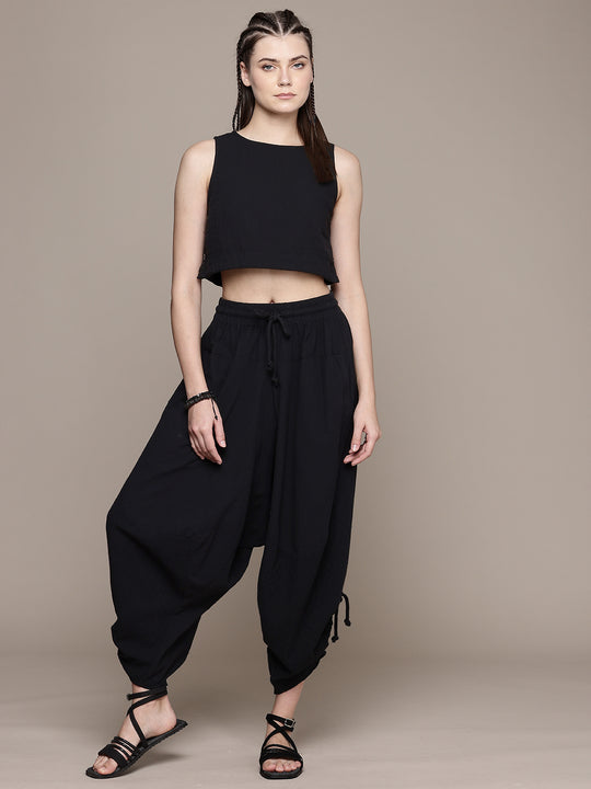 Wildflower Sleeveless Crop Top