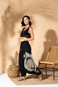 Spell Binder Printed Harem Pants