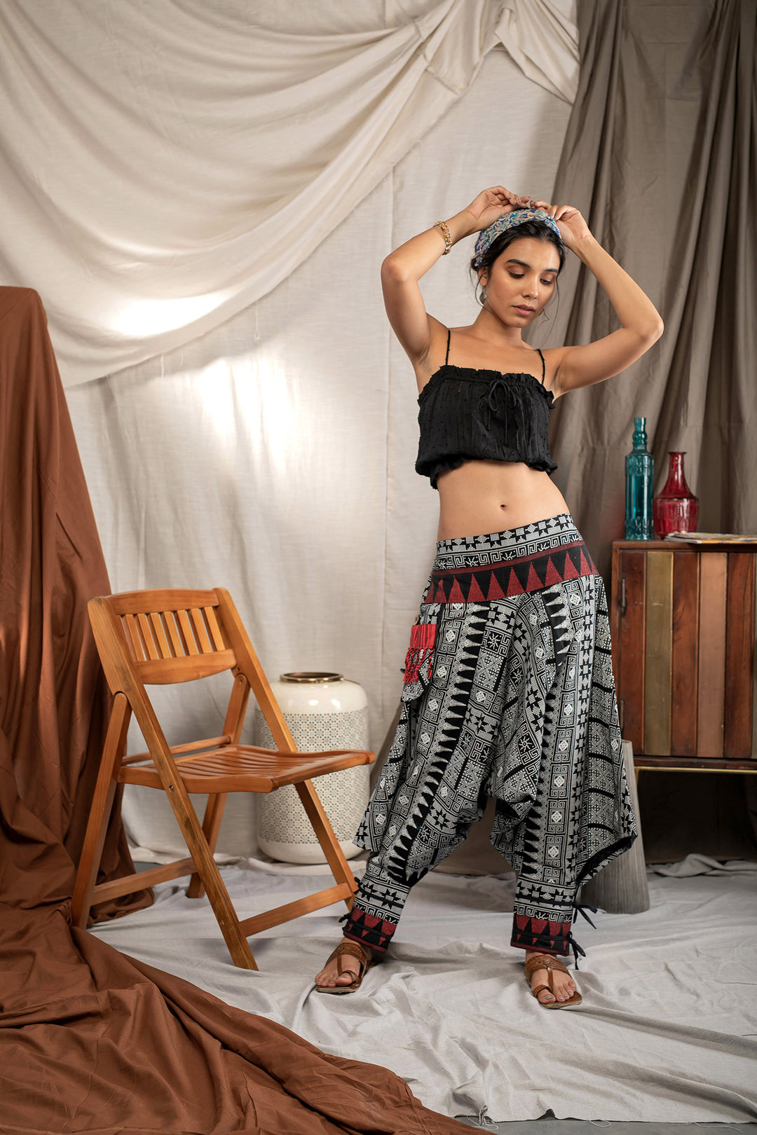 Dark Artistry - Buy Harem Pant / Hippie Pants / Boho Pants / online by The Veshti Company