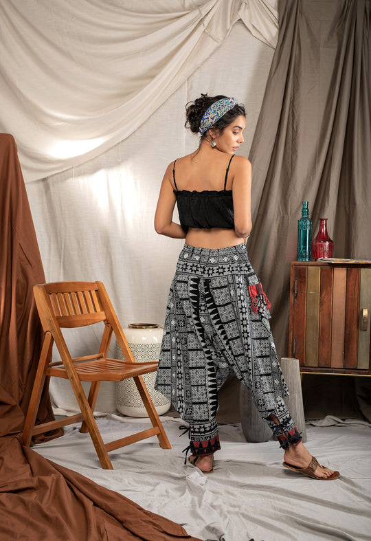 Dark Artistry - Buy Harem Pant / Hippie Pants / Boho Pants / online by The Veshti Company
