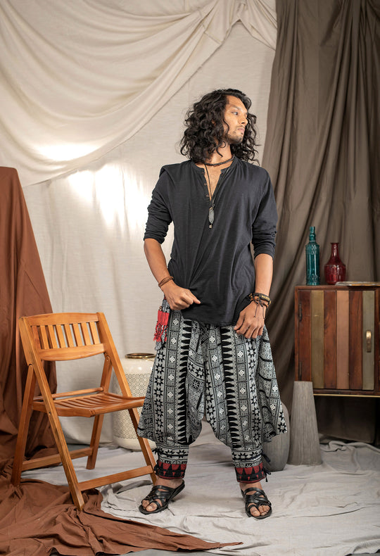 Dark Artistry - Buy Harem Pant / Hippie Pants / Boho Pants / online by The Veshti Company